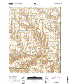 Midway Draw East 2018 topographic map thumbnail