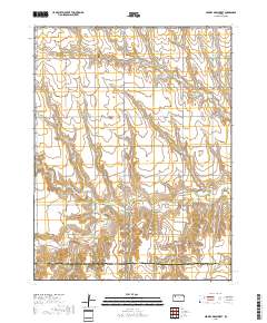 Midway Draw West 2018 topographic map thumbnail