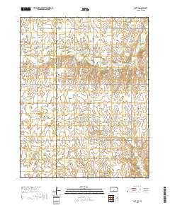 Saint Leo 2018 topographic map thumbnail