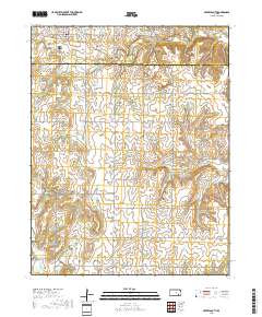 Severy South 2018 topographic map thumbnail