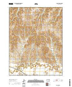 Shady Bend 2018 topographic map thumbnail