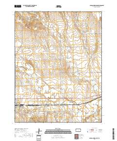 Sharon Springs East 2018 topographic map thumbnail