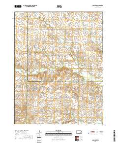 Shaw Creek 2018 topographic map thumbnail