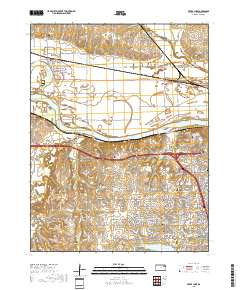 Silver Lake 2018 topographic map thumbnail