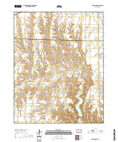 Simmons Creek 2018 topographic map thumbnail