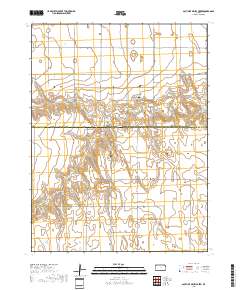 South of Drury Creek 2018 topographic map thumbnail