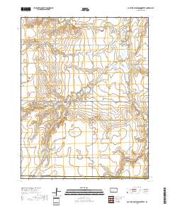 South of Eminence Cemetery 2018 topographic map thumbnail
