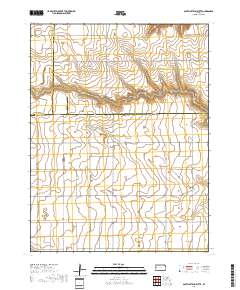 South of Twin Butte 2018 topographic map preview