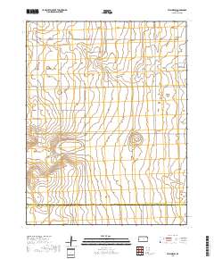 Tribune SW 2018 topographic map thumbnail