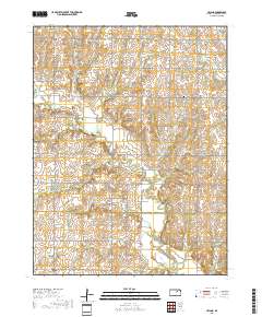 Upland 2018 topographic map thumbnail