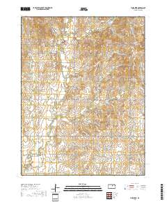 Vine Creek 2018 topographic map thumbnail