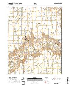 Wagon Bed Spring 2018 topographic map thumbnail