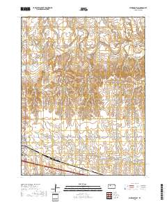 WaKeeney East 2018 topographic map thumbnail