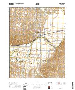 Wamego 2018 topographic map thumbnail