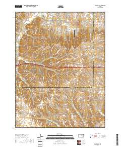 Wamego SW 2018 topographic map thumbnail