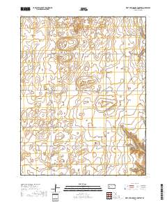 West of Eminence Cemetery 2018 topographic map thumbnail