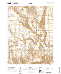 West of Russell Springs 2018 topographic map thumbnail