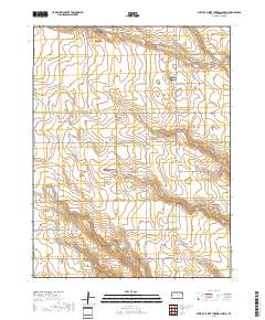 West of Sainte Theresa Church 2018 topographic map thumbnail