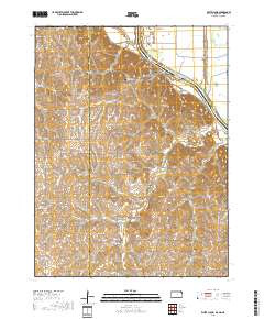 White Cloud 2018 topographic map thumbnail