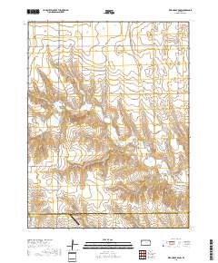 Wild Horse Draw 2018 topographic map thumbnail
