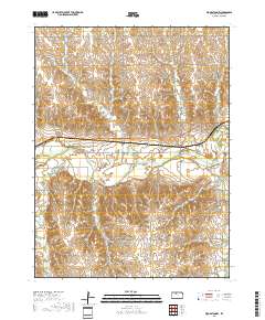 Woodston NW 2018 topographic map thumbnail