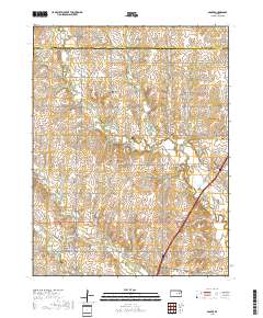 Admire 2018 topographic map thumbnail