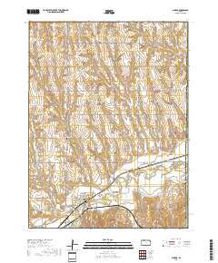 Almena 2018 topographic map thumbnail