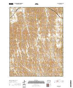 Almena SW 2018 topographic map thumbnail