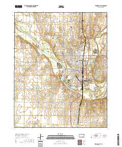 Arkansas City 2018 topographic map thumbnail