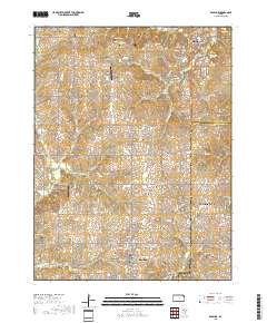 Basehor 2018 topographic map thumbnail