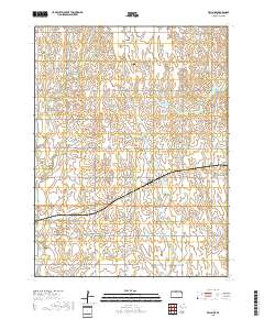 Bellaire 2018 topographic map thumbnail