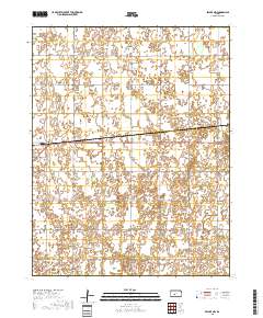 Belpre NW 2018 topographic map thumbnail