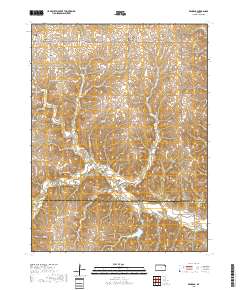 Bendena 2018 topographic map thumbnail