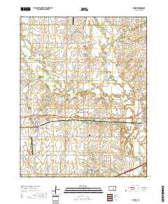 Benton 2018 topographic map thumbnail