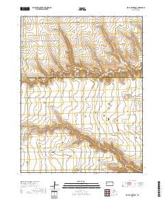 Beulah Cemetery 2018 topographic map thumbnail