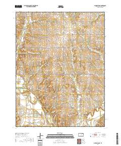 Blue Rapids NE 2018 topographic map thumbnail