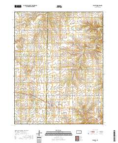 Bronson 2018 topographic map thumbnail