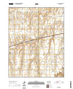 Bucklin SE 2018 topographic map thumbnail