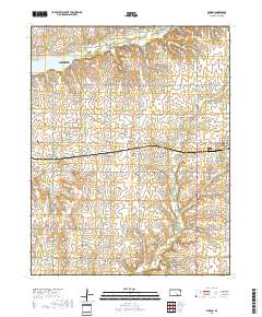 Burden 2018 topographic map thumbnail