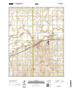 Burdett 2018 topographic map thumbnail