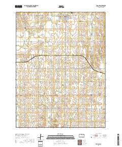 Burr Oak 2018 topographic map thumbnail