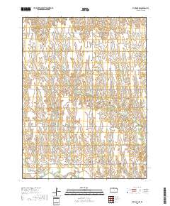 Burr Oak NW 2018 topographic map thumbnail