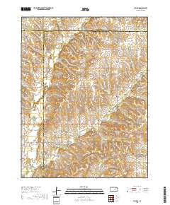 Bushong 2018 topographic map thumbnail