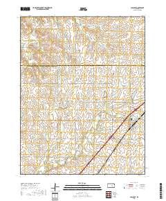 Cassoday 2018 topographic map thumbnail