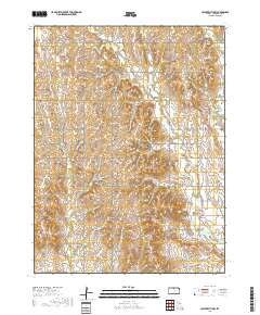 Cawker City NW 2018 topographic map thumbnail