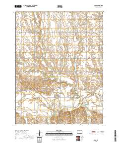 Cedar 2018 topographic map thumbnail
