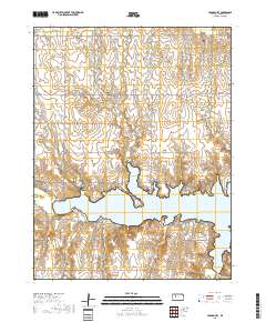 Cedar Bluff 2018 topographic map thumbnail