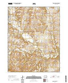 Cedar Vale East 2018 topographic map thumbnail