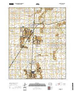 Cherokee 2018 topographic map thumbnail