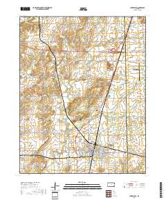 Cherryvale 2018 topographic map thumbnail